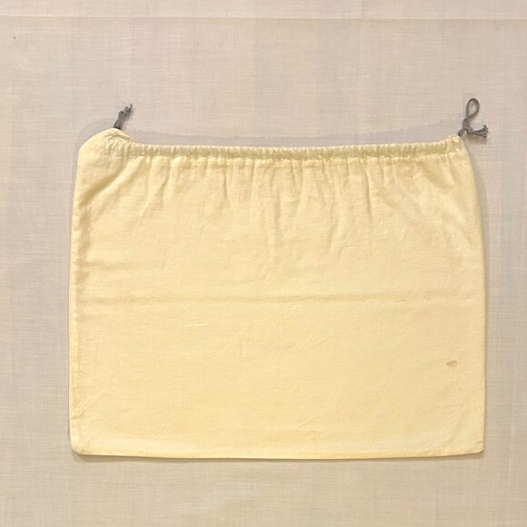 BALLY Final Markdown! White Drawstring Gray Cream Dust, Store, Travel Bags Set 3 - Picture 8 of 8